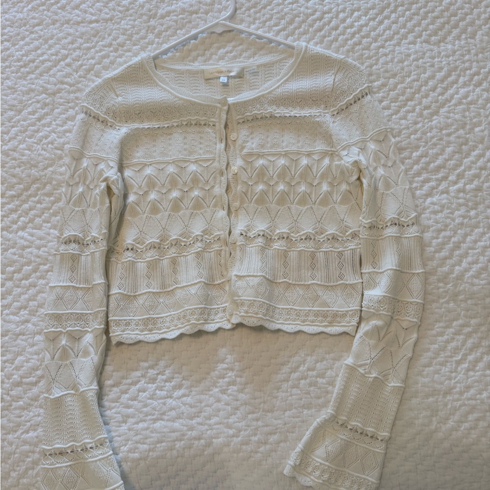 Loveshackfancy media cardigan